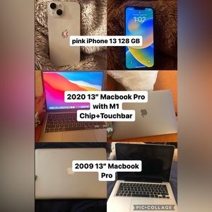 Apple Products Bundle (2 Macbook Pros + iPhone 13)